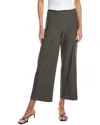 Eileen Fisher Wide Ankle Pant In Green
