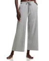 Eileen Fisher Stripe Organic Cotton Wide Leg Sleep Pants In Dkprl