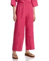 Eileen Fisher Wide Ankle Pants In Geran