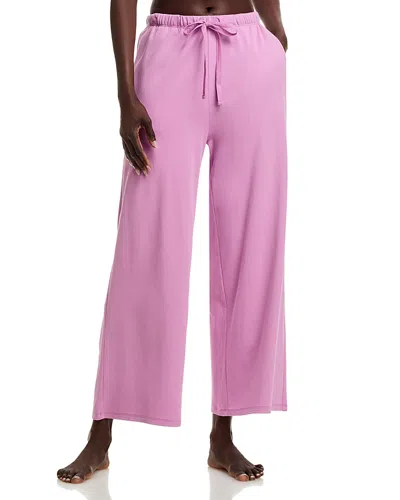 Eileen Fisher Wide Ankle Sleep Pants In French Lilac