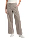 Eileen Fisher Wide Flare Cargo Pant In Multi