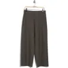 Eileen Fisher Wide Leg Ankle Pants In Green