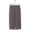 Eileen Fisher Wide Leg Ankle Pants In Meteor