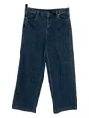 Eileen Fisher Wide-leg Jeans In Blue