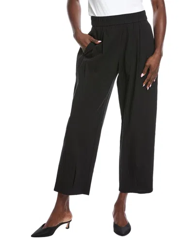 Eileen Fisher Wide Leg Pant In Black
