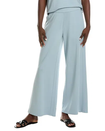 Eileen Fisher Wide Leg Pant In Blue