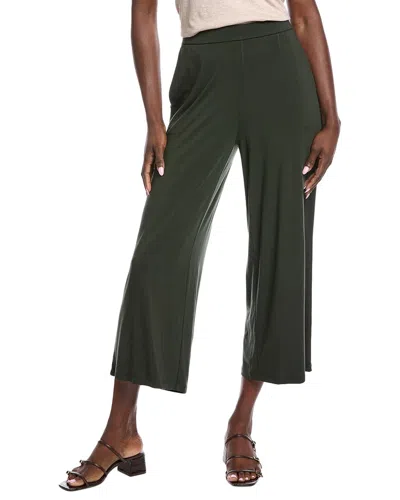 Eileen Fisher Wide Leg Pant In Green