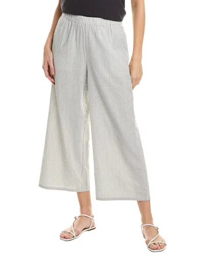 Eileen Fisher Wide Leg Pant In White