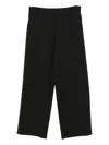 Eileen Fisher Wide-leg Trousers In Black