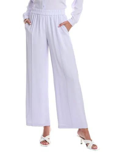 Eileen Fisher Wide Pant In Purple