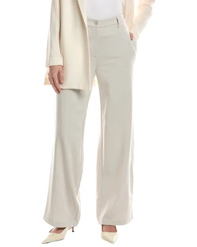 Eileen Fisher Wide Ponte Trouser In White