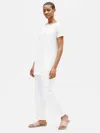 Eileen Fisher Wide Rib Stretch Tunic In White