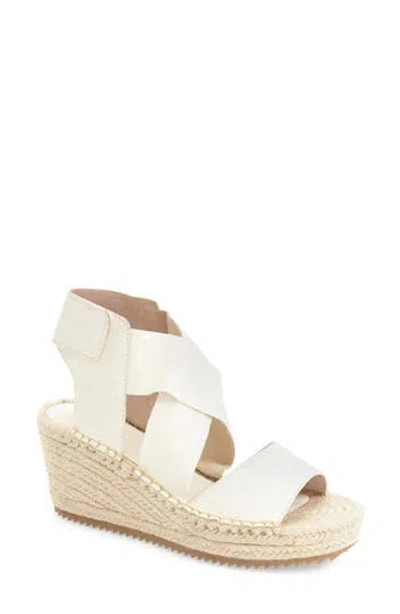 Eileen Fisher 'willow' Espadrille Wedge Sandal In White
