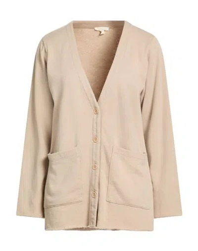 Eileen Fisher Woman Cardigan Beige Size Xs Organic Cotton In Brown