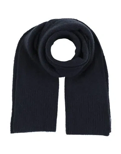 Eileen Fisher Woman Scarf Midnight Blue Size - Cashmere, Silk, Nylon, Elastane In Gold