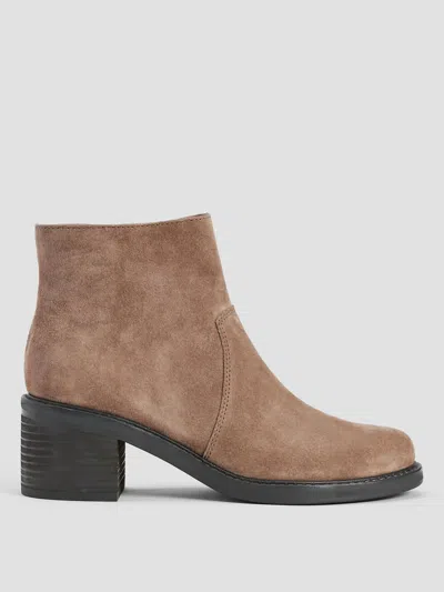 Eileen Fisher Women's Beau Sport Suede Bootie In Savana In Brown
