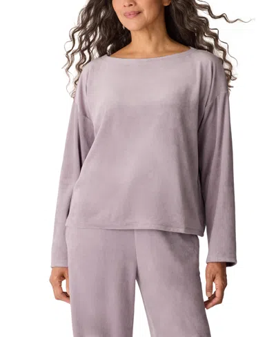 EILEEN FISHER WOMEN'S BOXY BATEAU NECK TOP