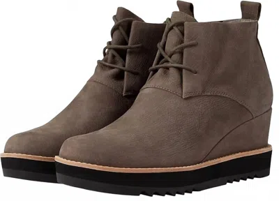 Eileen Fisher Women's Capa Wedge Booties In Grey In Brown