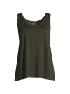 Eileen Fisher Women's Linen Tank Top In Seaweed