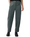 Eileen Fisher Corduroy Ankle Pants In Gray