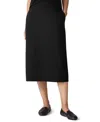 Eileen Fisher Women's Pocket Detail Calf-length Skirt In Black