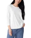 Eileen Fisher Women's Round Neck T-shirt In White
