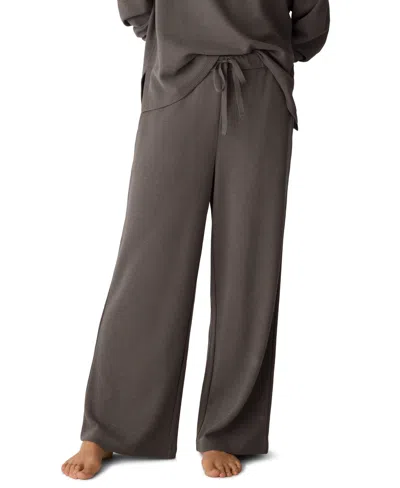 Eileen Fisher Women's Wide-leg High-rise Pants In Gray