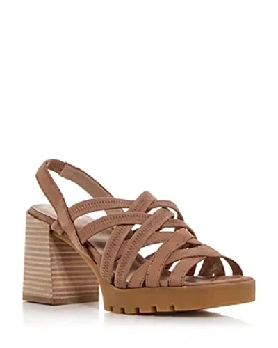 Eileen Fisher Women's Wisp Wedge Platform Espadrille Sandals In Honey