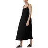 Eileen Fisher Womens Camisole Midi Midi Dress In Black