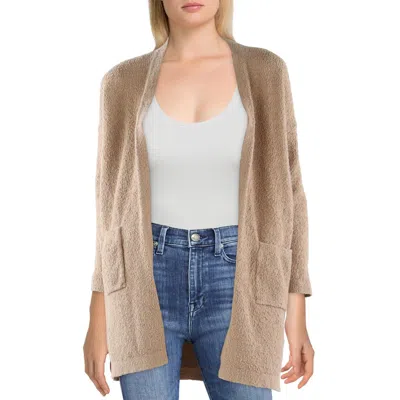 Eileen Fisher Womens Collar Organic Cotton Shirt Jacket In Gray
