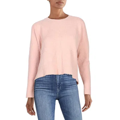 Eileen Fisher Womens Crew Neck Long Sleeves Sweater In Pink