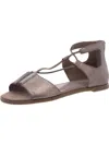 Eileen Fisher Womens Leather Flat Ankle Strap In Multi