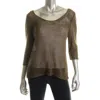 Eileen Fisher Womens Linen Pullover Sweater In Multi