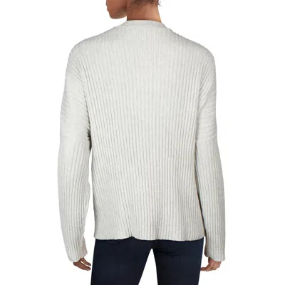 Eileen Fisher Womens Long Sleeve Comfy Crewneck Sweater In Grey