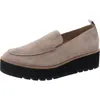 Eileen Fisher Ergos Stretch Canvas Wedge Loafers In Multi