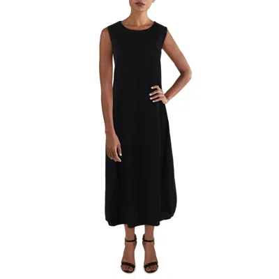 Eileen Fisher Womens Sleeveless Casual Midi Dress