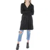 Eileen Fisher Womens Sparkle Long Cardigan Top In Black