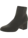 EILEEN FISHER WOMENS SUEDE TRIM STRETCH BOOTIES