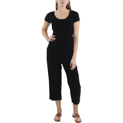 Eileen Fisher Womens Tencel Jumpsuit In Black