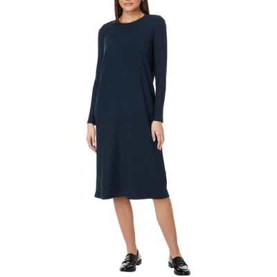 Eileen Fisher Womens Tencel Sweaterdress In Blue