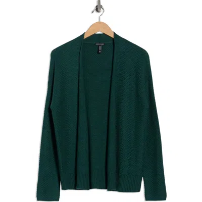 Eileen Fisher Wool Cardigan In Green