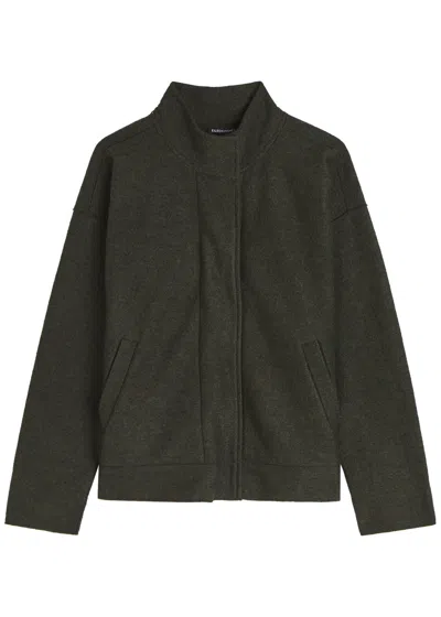 Eileen Fisher Wool Jacket In Gray