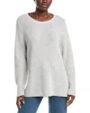 Eileen Fisher Wool Pullover In White