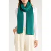Eileen Fisher Wool Scarf In Green
