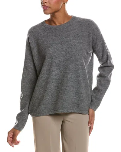 Eileen Fisher Wool Sweater In Gray