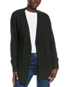 Eileen Fisher Wool Turtleneck Sweater In Black