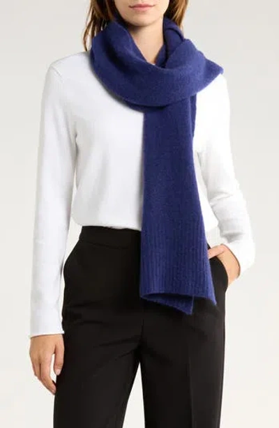 Eileen Fisher Wrap Scarf In Purple