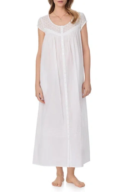 Eileen West Cap Sleeve Cotton Lawn Ballet Nightgown