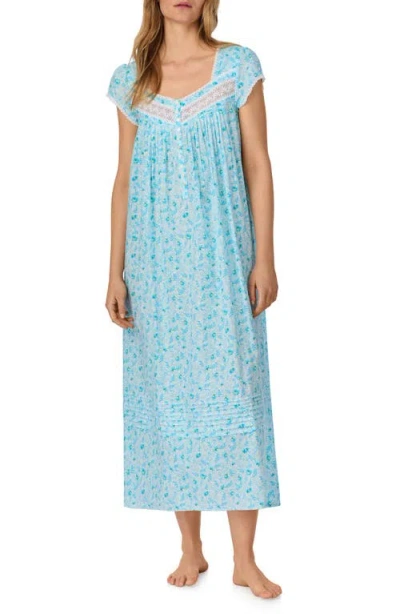 Eileen West Cap Sleeve Cotton Lawn Ballet Nightgown