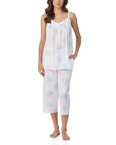 Eileen West Capri Pajama Set In Blue